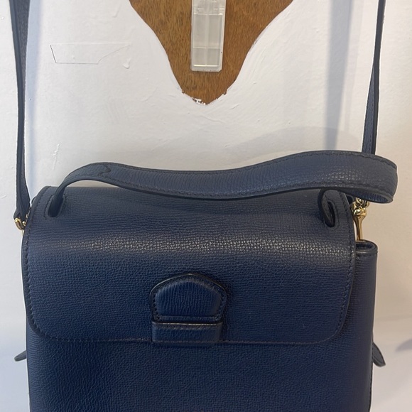 Burberry Navy Envelope Crossbody Bag - Picture 3 of 10